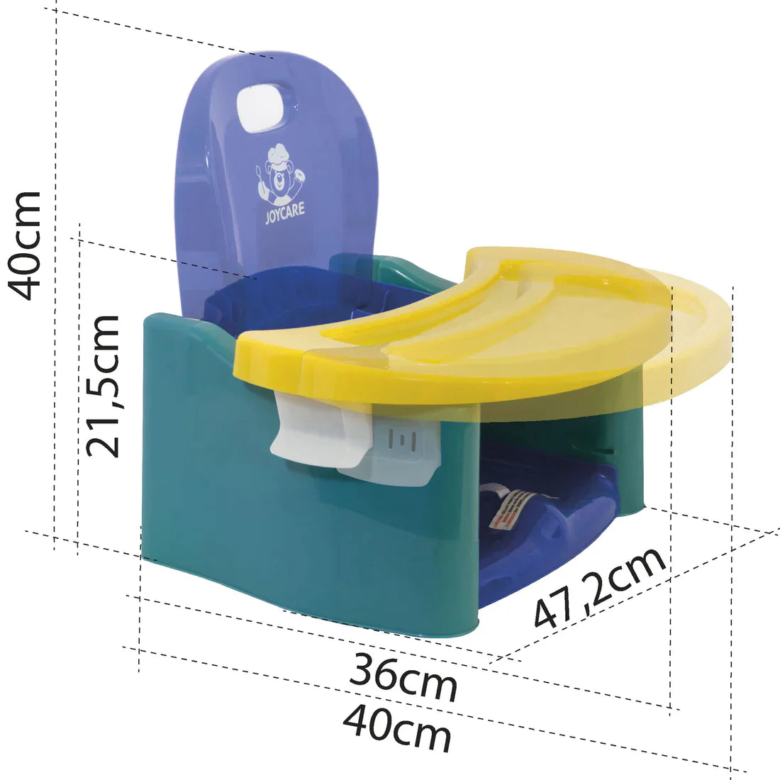 JOYCARE JC-122 Ghiottone Alzatina Sedia Bambino Universale