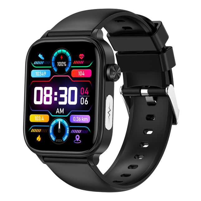 Smart Watch with Bluetooth Calling, ECG Monitor, Non-invasive Blood Glucose and Oxygen Tracking