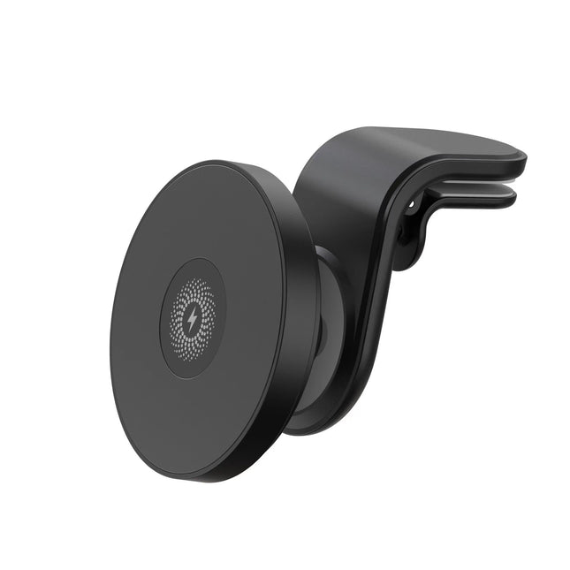 15W Fast Magnetic Wireless Car Charger Phone Mount for Smart Phones and Hands-Free Navigation