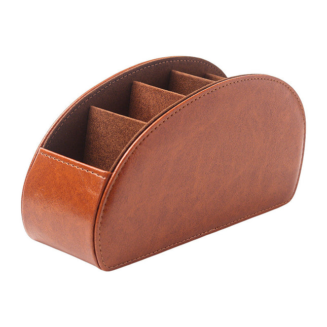 5-Slot Remote Control Organizer Holder for TV Media Players and Game Controllers Desk Storage