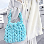 Aqua Blue / Width 28X Height 20X Handle Height 20CM