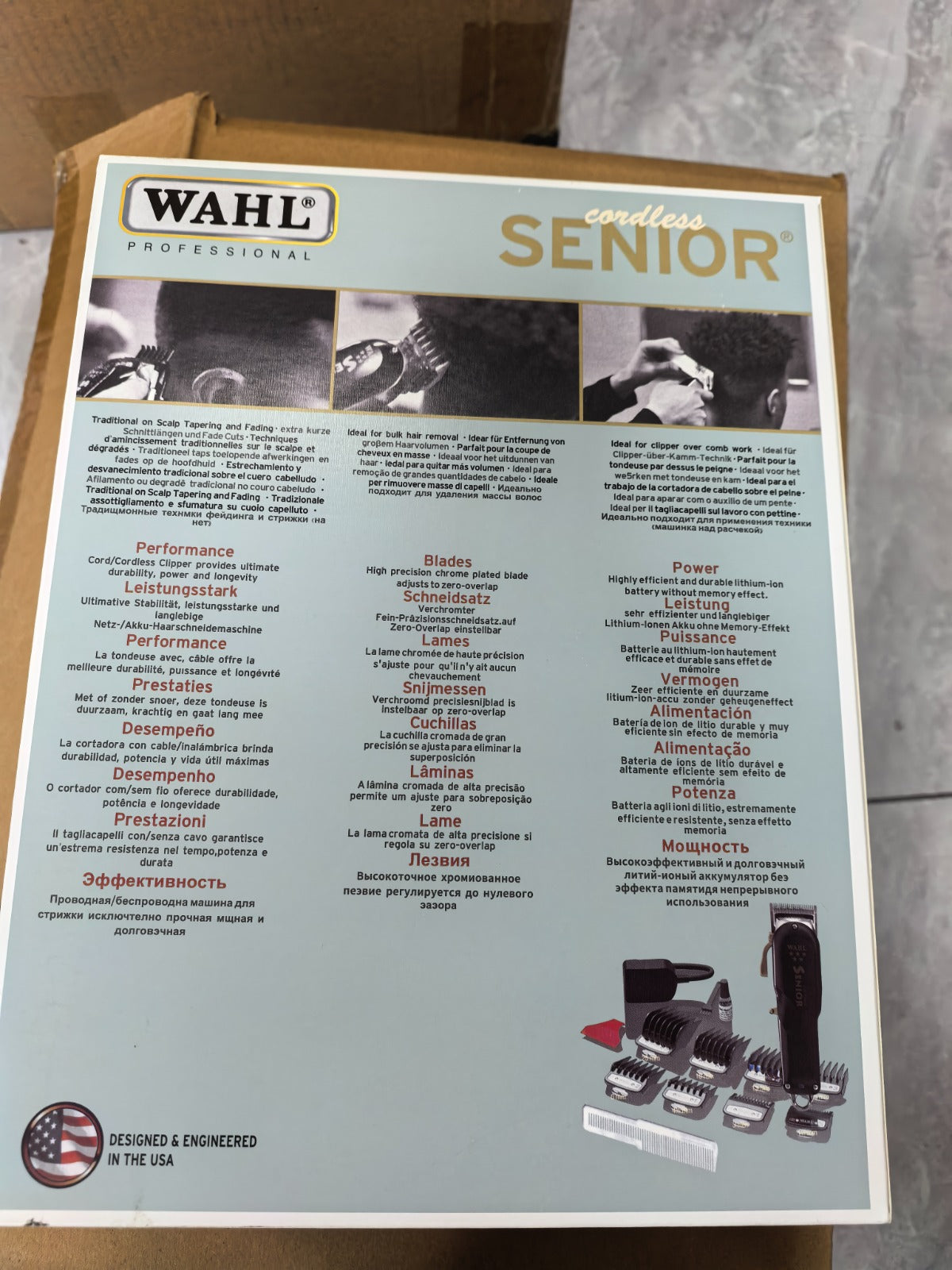 WAHL Senior – Professional Hair Clipper Refurbished Like New