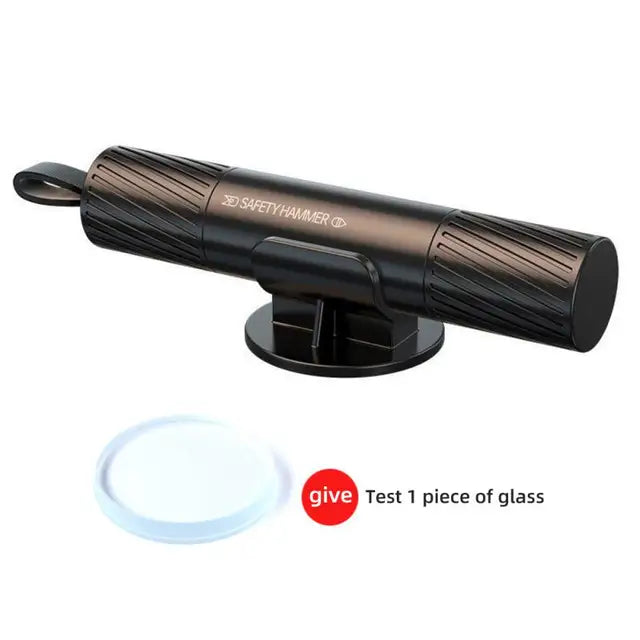 Emergency Car Escape Tool with Seatbelt Cutter and Glass Breaker Window Hammer for Safety Rescue