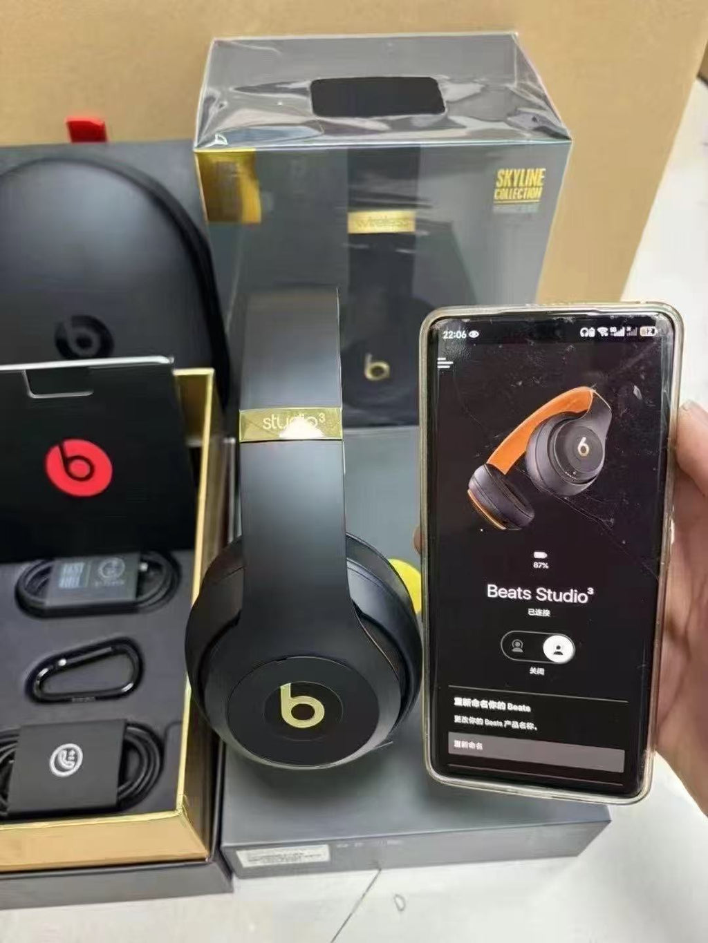 Beats Studio 3 – Wireless Headphones Refurbished Like New (4 Colors)
