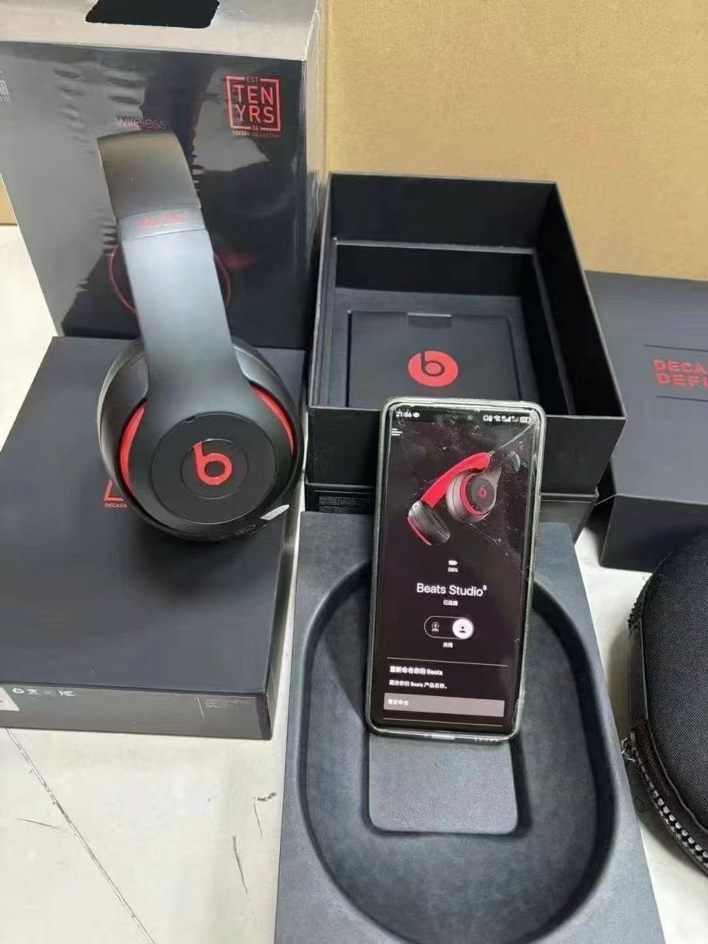 Beats Studio 3 – Wireless Headphones Refurbished Like New (4 Colors)