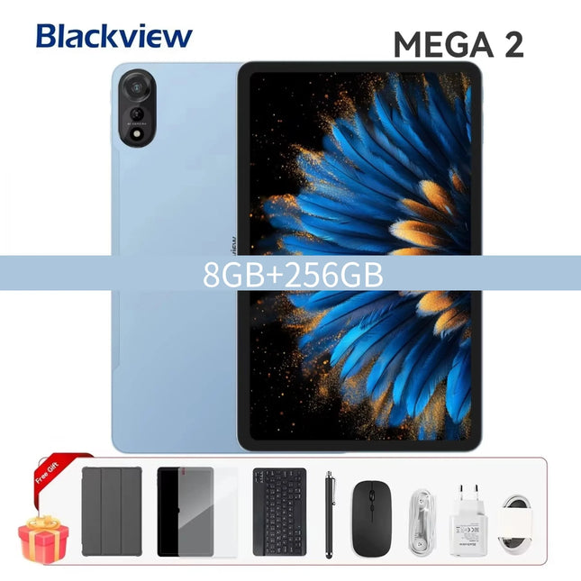 12 Inch 2K Android Tablet 24GB RAM 256GB ROM Octa-Core Processor 9000mAh Battery with Keyboard Set