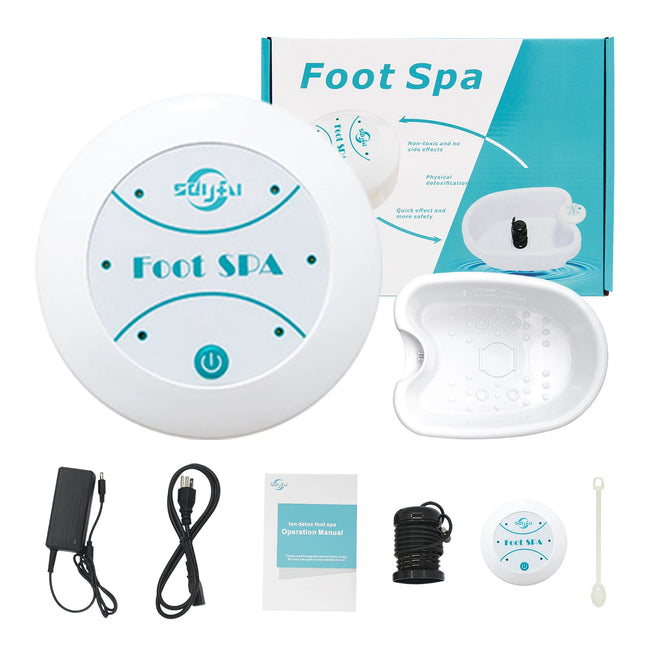 Ionic Detox Foot Spa Bath Machine ABS Relaxation System for Fatigue Relief and Vitality Enhancement