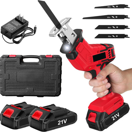 18V kabellose Säbelsäge mit stufenloser Geschwindigkeit 3500SPM für Holz und Metall, Makita Akku-kompatibel