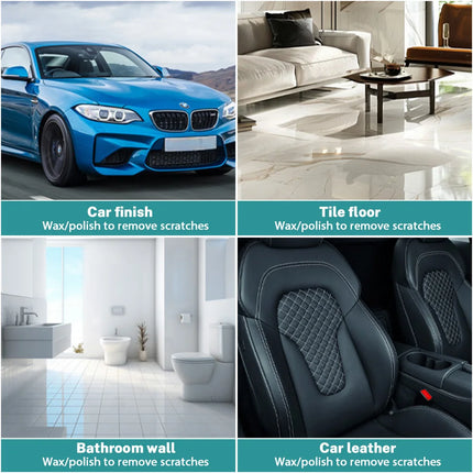 18V kabelloser Auto-Polierer 150mm stufenlos regelbare Poliermaschine kompatibel mit Makita 18V Akkus