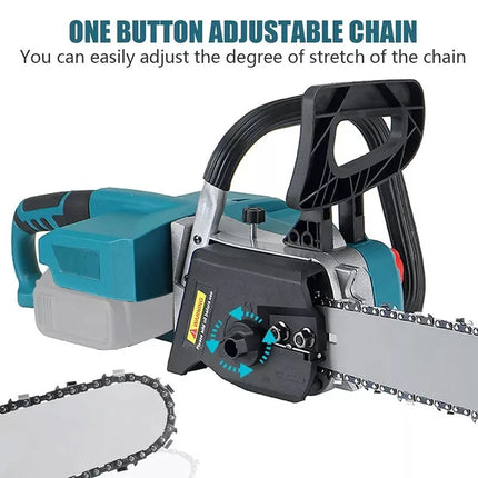 16 Zoll Akku-Kettensäge mit bürstenlosem Motor 18V Holzschneide- und Astschneider für Makita Akku