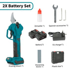 18V Kabellose elektrische Gartenschere mit 40mm bürstenlosem Motor für effizientes Baumschneiden