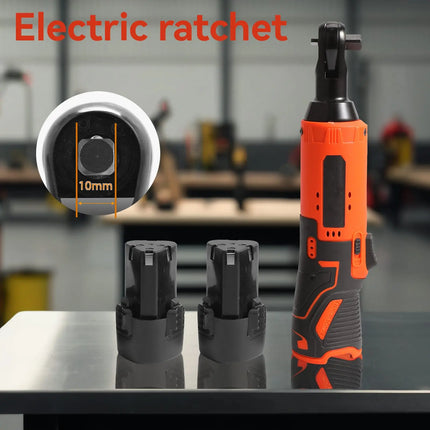 18V kabelloser elektrischer Ratschen-Schraubenschlüssel 3/8 Zoll Antrieb 60Nm Drehmoment mit 2 Akkus