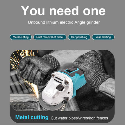 18V Bürstenloser kabelloser Winkelschleifer zum Schneiden und Polieren mit intelligentem Fehleranzeigebildschirm