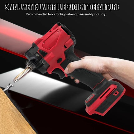 18V kabelloser bürstenloser 1/2-Zoll-Schlagschrauber und 1/4-Zoll-Schraubendreher für Milwaukee-Akkus