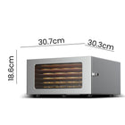 8 Tray Food Dehydrator 400W Stainless Steel Intelligent Fruit Vegetable Meat and Pet Snack Dryer