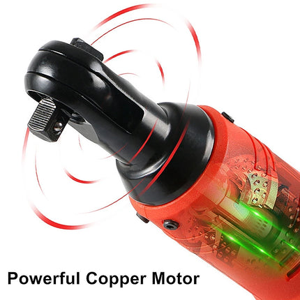 Clé à cliquet sans fil 3/8 pouce 18V Outil rechargeable pour réparation automobile Couple élevé 100N.m