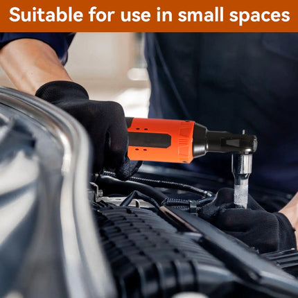 Clé à cliquet sans fil 3/8 pouce 18V Outil rechargeable pour réparation automobile Couple élevé 100N.m