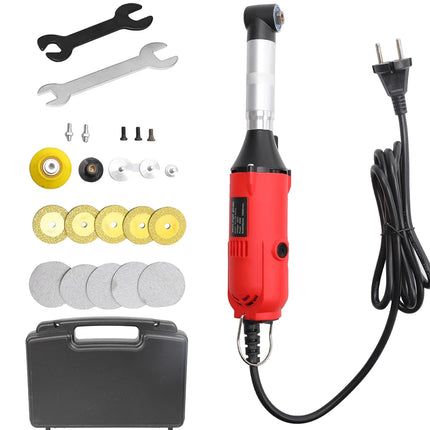 Meuleuse rotative électrique 380W, 220V vitesse variable polisseuse portative pour carrelage, pierre et métal