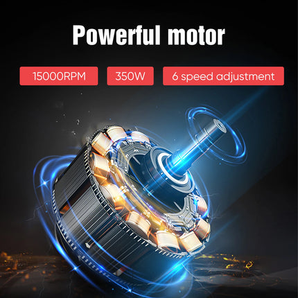 Meuleuse rotative électrique 380W, 220V vitesse variable polisseuse portative pour carrelage, pierre et métal