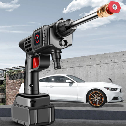 Pistola per idropulitrice portatile senza fili 21V, pulitore ad alta pressione 70BAR per lavaggio auto e pulizie domestiche