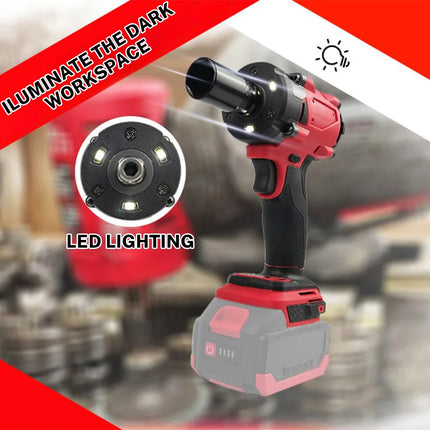 18V kabelloser bürstenloser 1/2-Zoll-Schlagschrauber und 1/4-Zoll-Schraubendreher für Milwaukee-Akkus