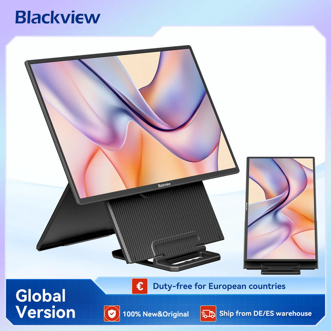 23.8 Inch Portable Monitor FHD IPS Display 100Hz Refresh Rate with USB-C 80W Reverse Charging Support