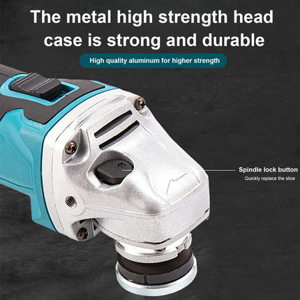 18V Bürstenloser kabelloser Winkelschleifer zum Schneiden und Polieren mit intelligentem Fehleranzeigebildschirm