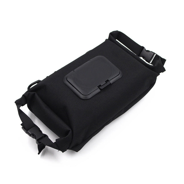 Portable Camouflage Waterproof Canvas Tissue Storage Bag for Outdoor Camping and Hiking Gear