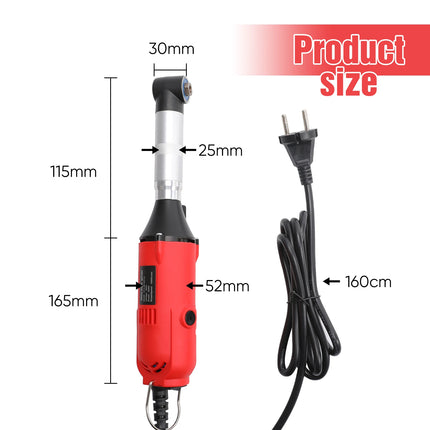 Meuleuse rotative électrique 380W, 220V vitesse variable polisseuse portative pour carrelage, pierre et métal