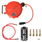 10m Retractable Air Hose Reel with 180 Degree Swivel Wall Mounted Automatic Rewind Compressor Tool