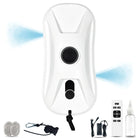 Robot Nettoyeur de Vitres Intelligent Automatique avec Puissance d’Aspiration 2700Pa et Réservoir d’Eau de 60ml pour Surfaces en Verre