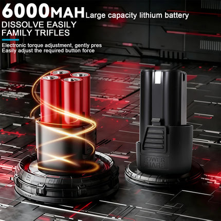 16,8V Akku-Mini-Winkelschleifer - 76mm Tragbares Polier- und Schneidewerkzeug mit 6000mAh Akku