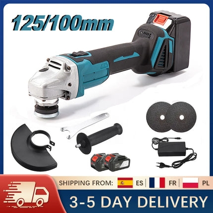 18V Bürstenloser kabelloser Winkelschleifer zum Schneiden und Polieren mit intelligentem Fehleranzeigebildschirm