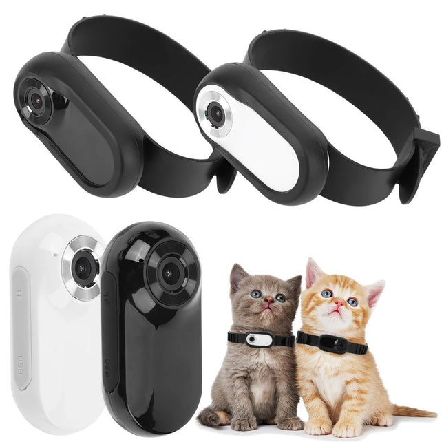 Portable Magnetic Collar Clip Sports Camera HD Outdoor Action Recorder for Cycling and Pet Use