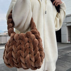 Caramel color / Width 28X Height 20X Handle Height 20CM