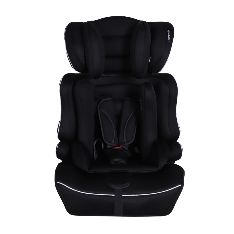 GiftedBaby HC01 Universal Car Seat 76–150 cm ECE R129 i-Size Booster Mode No ISOFIX Fits All Cars 3-in-1 Grows with Your Child Removable and Washable Cover Colors Black/Grey+Black