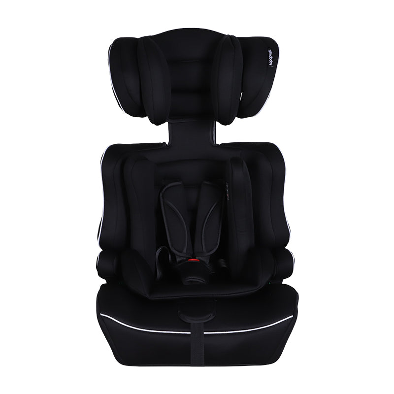 GiftedBaby HC01 Universal Car Seat 76–150 cm ECE R129 i-Size Booster Mode No ISOFIX Fits All Cars 3-in-1 Grows with Your Child Removable and Washable Cover Colors Black/Grey+Black