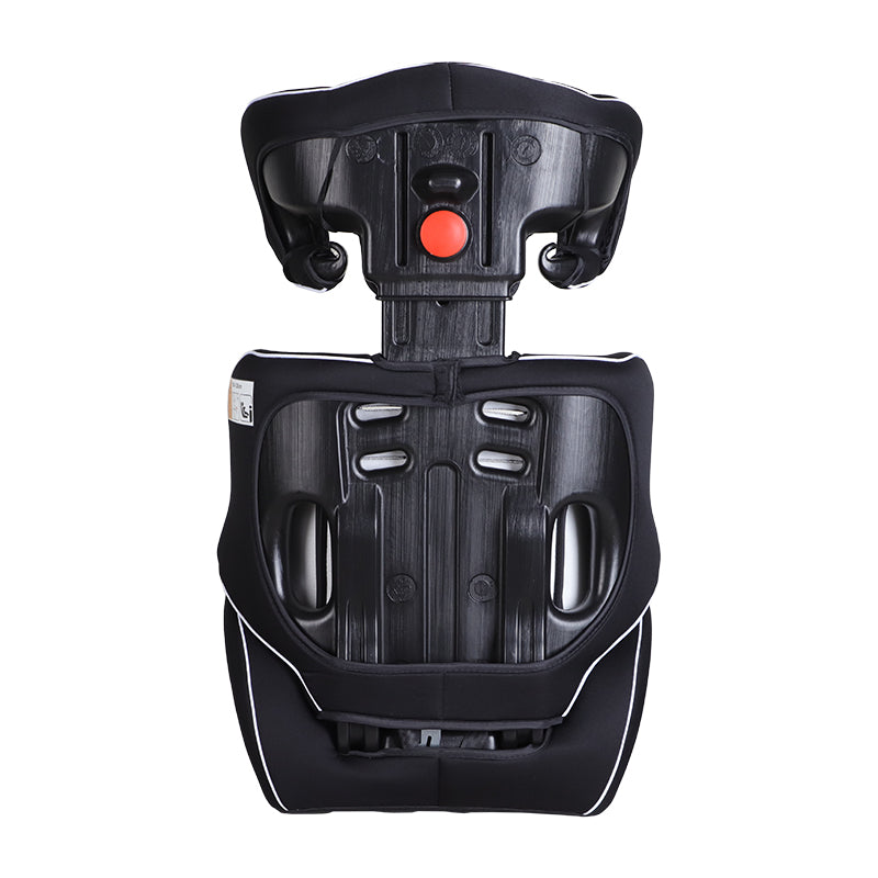 GiftedBaby HC01 Universal Car Seat 76–150 cm ECE R129 i-Size Booster Mode No ISOFIX Fits All Cars 3-in-1 Grows with Your Child Removable and Washable Cover Colors Black/Grey+Black