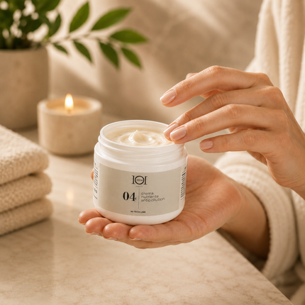 101 Cosmetica Hi-Tech 04 Anti-Pollution Nourishing Face Cream 250 ML Made in Italy