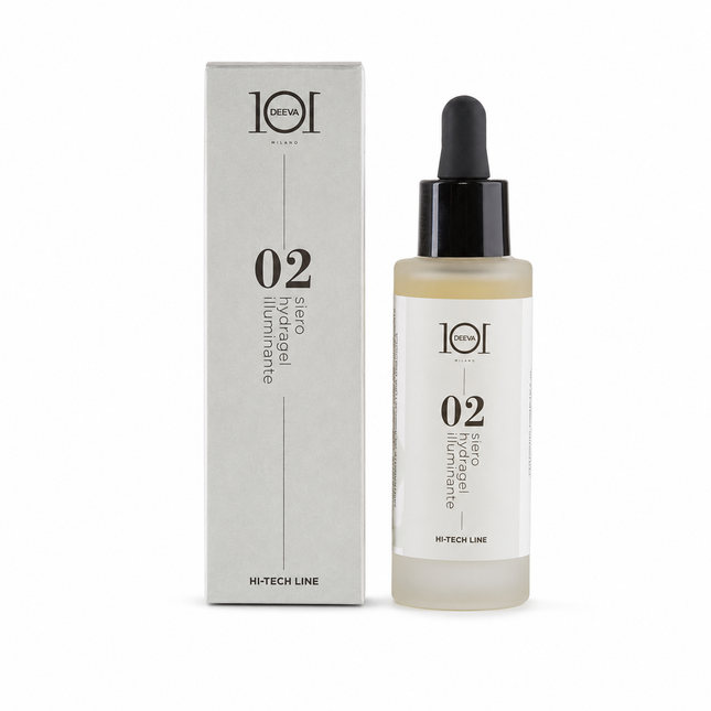 101 Cosmetica Sérum gel hydratant illuminateur 30ml Hi-Tech 02 – Made in Italy