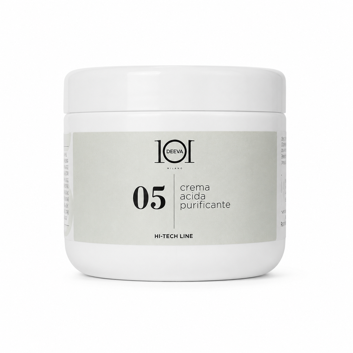 101 Cosmetica Purifying Acid Face Cream for Combination and Impure Skin Made in Italy – Hi-Tech Line 250 ml