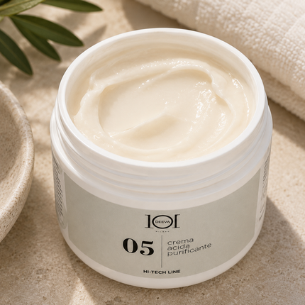 101 Cosmetica Hi-Tech 05 Purifying Acid Face Cream 250 ML Made in Italy