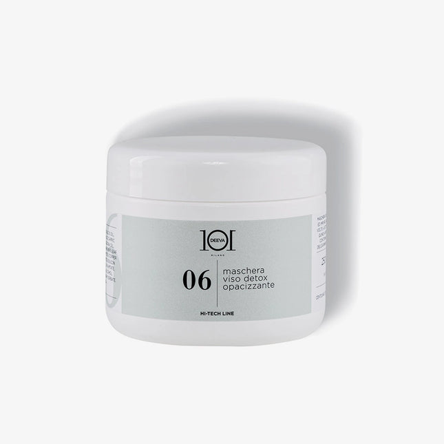 101 Cosmetica Maschera viso detox opacizzante 250ml Hi-Tech 06 – Made in Italy