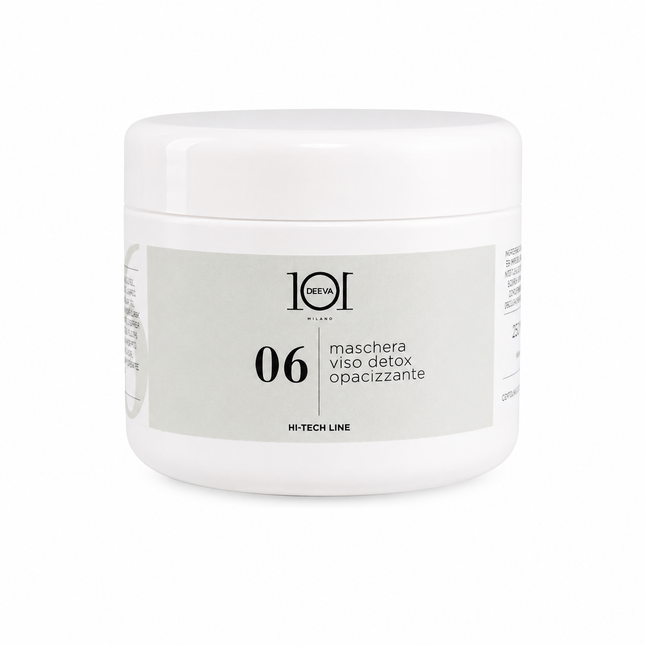 101 Cosmetica Masque visage détoxifiant matifiant 250ml Hi-Tech 06 – Made in Italy
