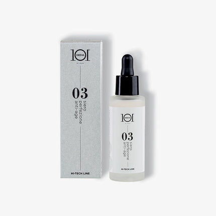101 Cosmetica Siero viso perfezionante anti-età 30ml Hi-Tech 03 – Made in Italy