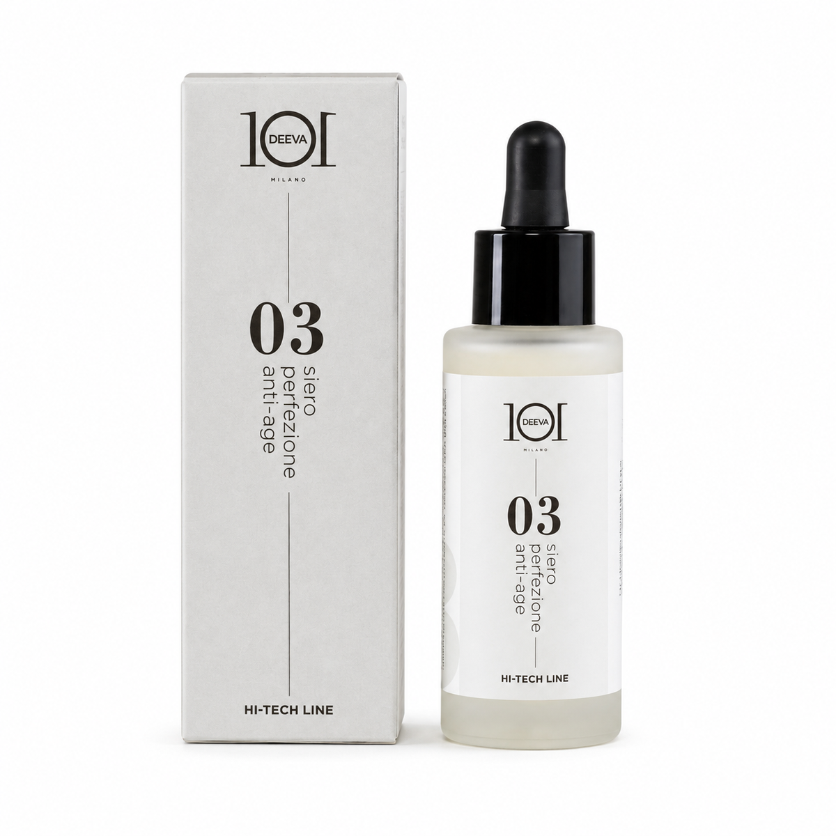 101 Cosmetica Anti-Age Perfection Serum for Mature Skin Made in Italy – Hi-Tech Line 30 ml