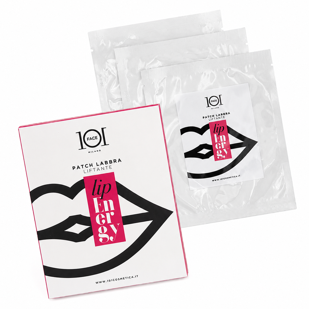 101 Cosmetica Lifting-Lippenpatch Made in Italy – Lip Energy Line Packung mit 3 Patches zu je 5 ml