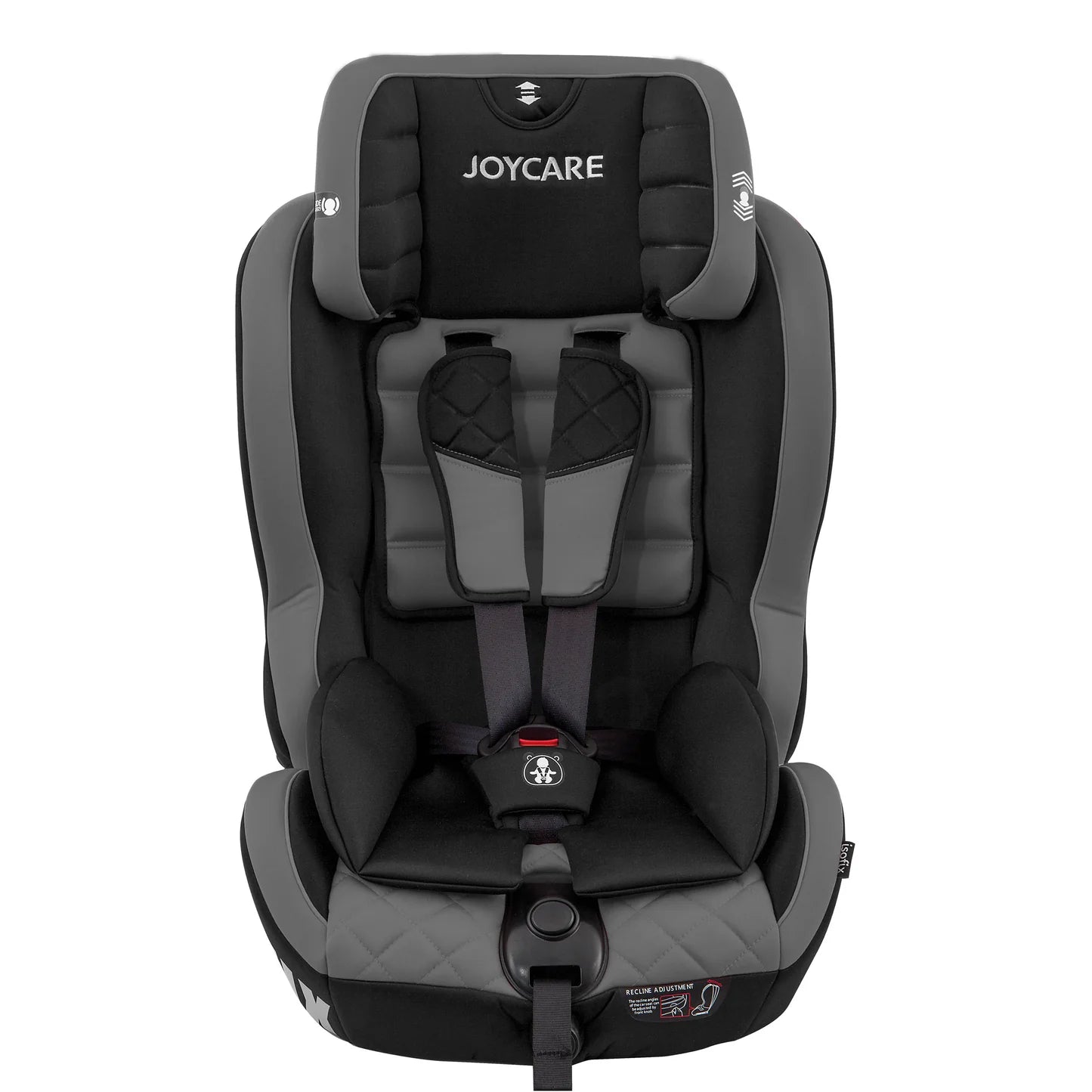 Seggiolino Auto ISOFIX Bambini Gr.1/2/3 (9-36kg) Adattabile, JOYCARE® SICUROFIX