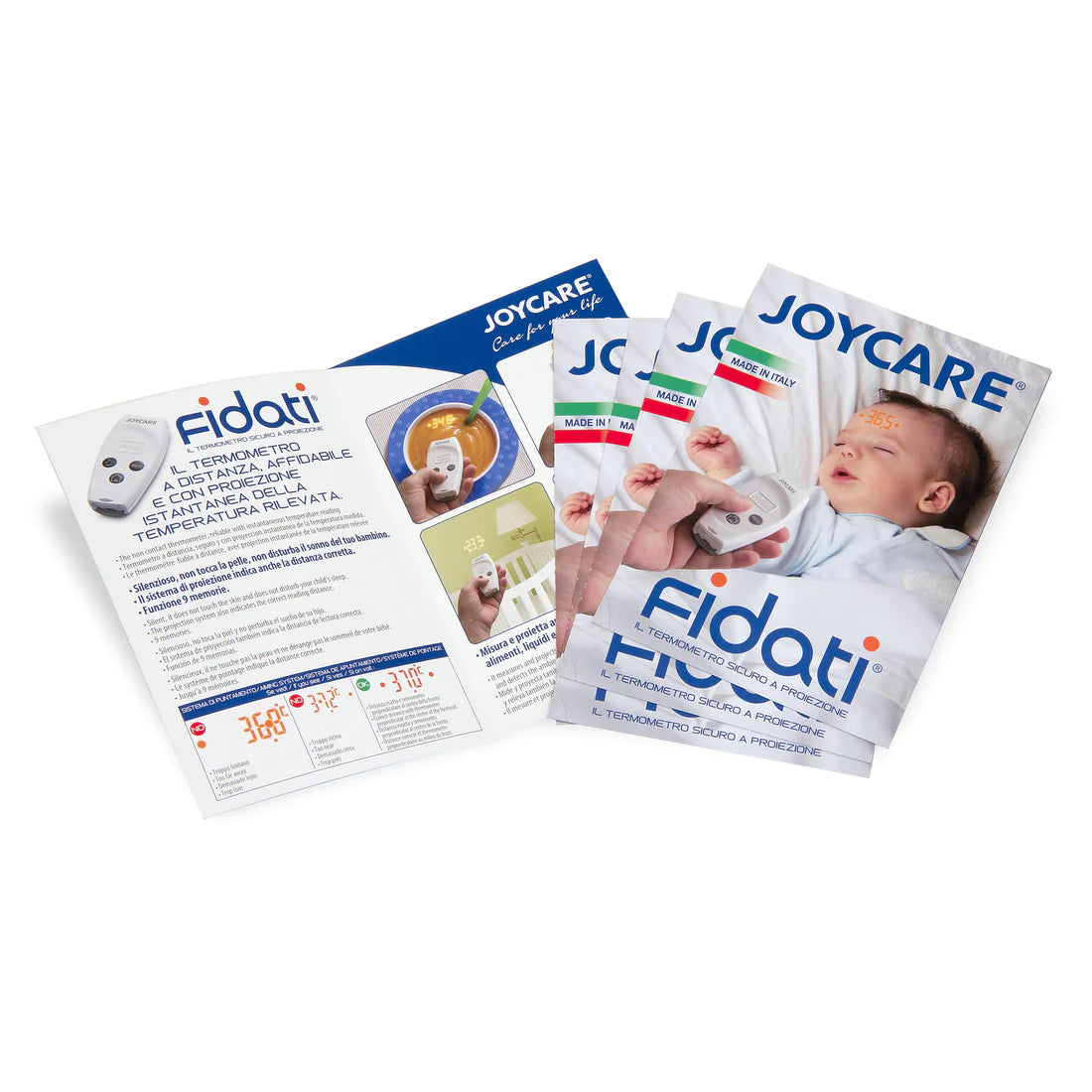 Termometro a Distanza per Bambino con Proiezione istantanea, JOYCARE® "Fidati"