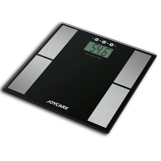JOYCARE Body Monitor Scale 150kg Fat/Water Memory Auto On-Off